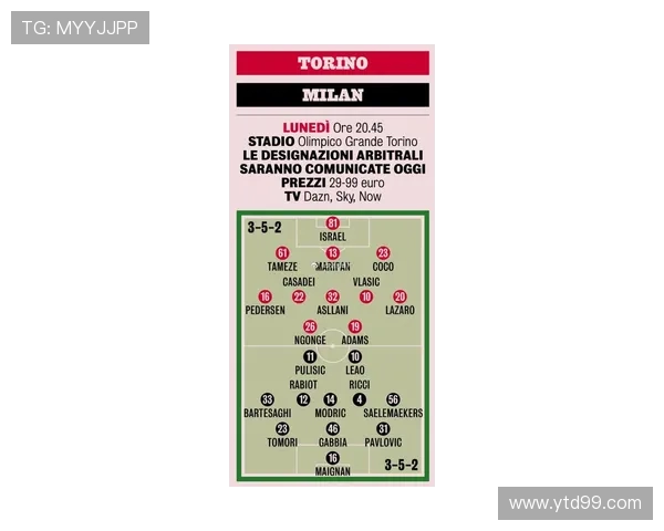 尤文图斯与国际米兰对阵名单分析及球员状态评估
